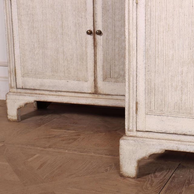 Swedish Painted Bookcases, Set of 2 For Sale - Image 9 of 14