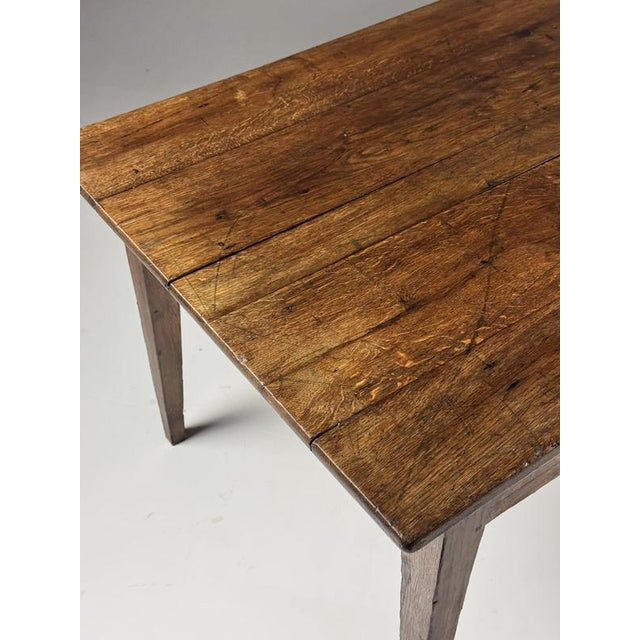 Textile French Farmhouse Dining Table For Sale - Image 7 of 18
