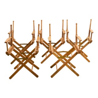 Director's Chairs, Set of 5 For Sale