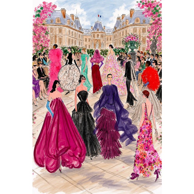 Balenciaga Couture in Paris by Annie Naranian For Sale