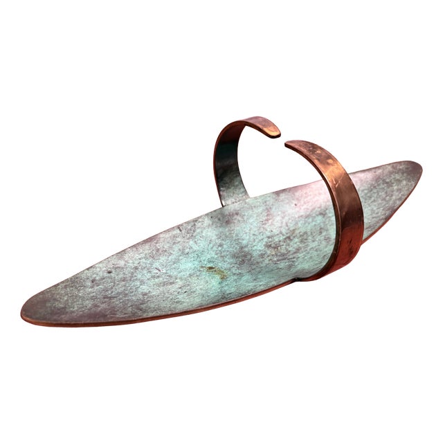 Bronze Bowl by Maurice Ascalon, Pal-Bell, Israel, 1950s For Sale