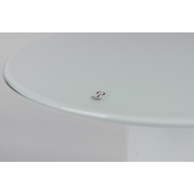 Glass Mushroom Table Lamp attributed to Peill & Putzler, Germany, 1970s For Sale - Image 4 of 15