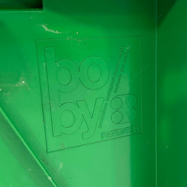 Green Boby Trolley by Joe Colombo for Bieffeplast, 1960s For Sale - Image 10 of 11