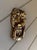 Beautiful Lion's head knockers with knocker plate in solid brass. Mounting screws not included.