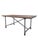 Restoration Hardware Flatiron Rectangular Dining Table in Reclaimed Wood For Sale - Image 9 of 10