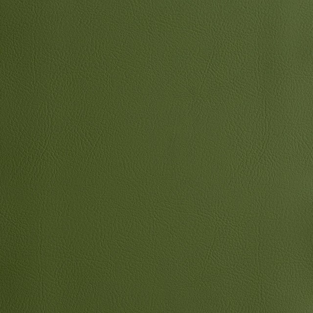 2020s Schumacher Vegan Leather Indoor/Outdoor Fabric In Grass For Sale - Image 5 of 5