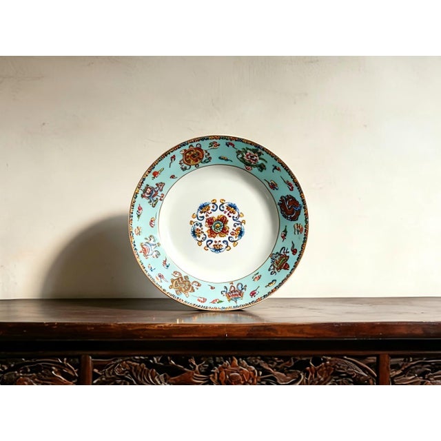W-20.5cm,H-4cm Experience the beauty and elegance of Chinese history with our Chinese Vintage Porcelain Handcrafted with...
