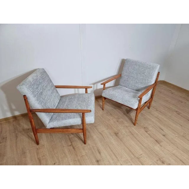 Set of Mid-Century Armchairs by Ton from Ton,1960s For Sale - Image 6 of 10