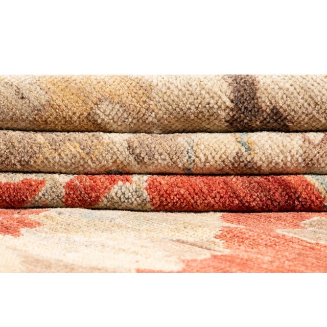 21st Century Sultanabad Contemporary Wool Rug 12 X 15 For Sale - Image 4 of 13