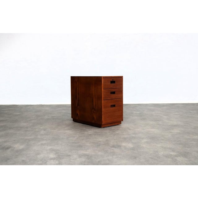 Brown Vintage Chest of Drawers, Sweden, 1960s For Sale - Image 8 of 8