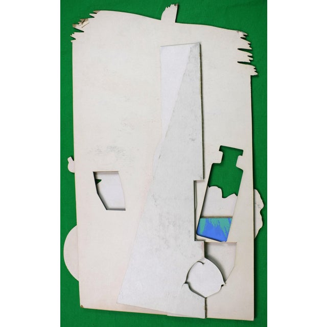 Traditional Lanvin Paris Arpege/ My Sin Gift Set Advert Sign W/ Cat on Bicycle For Sale - Image 3 of 3