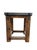Restoration Hardware Rh Reclaimed Wood & Aged Zinc Strap Side Tables – Rustic Industrial Farmhouse Accent Tables For Sale - Image 9 of 16