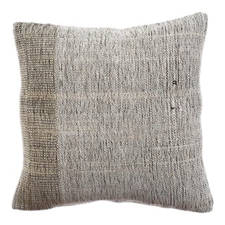 Gray Modern Kilim Pillow Cover For Sale