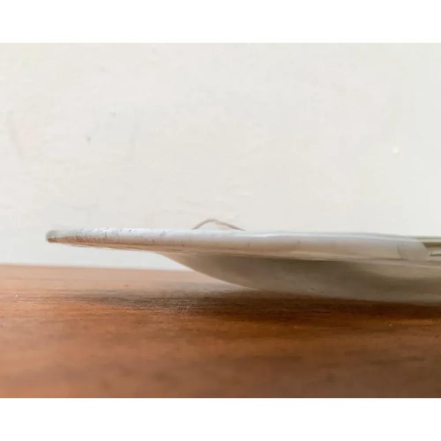 Vintage German Art Collection Glass Plate or Bowl by Hans Jürgen Richartz for Mathildenhütte, Solingen For Sale - Image 9 of 10