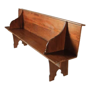 Antique Rustic Farmhouse Bench