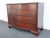 Traditional Kindel Serpentine Mahogany Low Dresser Bathroom Vanity 6912 For Sale - Image 3 of 18