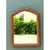 Vintage Arched Rattan Wall Mirror For Sale - Image 11 of 15