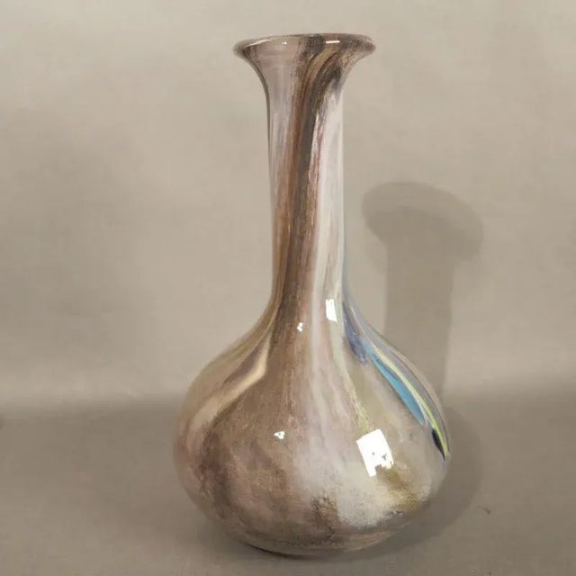 Mid-Century Studio Glass Vase from Eisch For Sale - Image 4 of 7