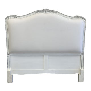Carved French Style Headboard For Sale