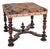 William and Mary Style Bench With Tapestry Seat For Sale