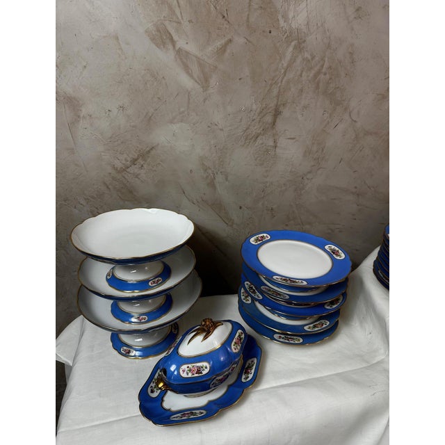 Paris Porcelain Service, 1880, Set of 35 For Sale - Image 14 of 18