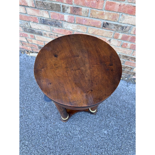 Gorgeous Empire Side Table For Sale - Image 9 of 9