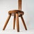 Mid 20th Century Mid 20th Century Keyhole Chair by William Fetner Signed Pine Tall Back Sculptural Chair For Sale - Image 5 of 14
