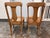 Late 20th Century Limbert Style Oak Cane Side Chairs, Vintage Pair For Sale - Image 5 of 12