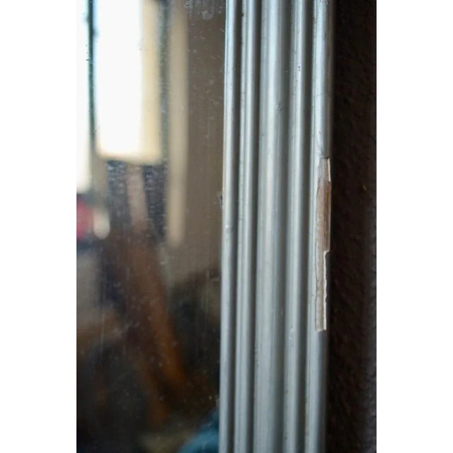 Art Deco Silver Mirror For Sale - Image 4 of 7