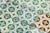 Late 19th Century Dark and Light Green Set of Nineteen Tiles, Portuguese For Sale - Image 11 of 16