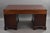 Brown Edwardian Mahogany Pedestal Desk, 1900s For Sale - Image 8 of 10