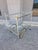 Transparent Vintage Traditional Brass and Chrome Bar Cart For Sale - Image 8 of 14