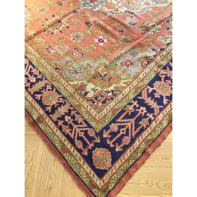This rug originates from Ushak in central-western Anatolia, just south of Istanbul. The Ushak rugs were strongly...