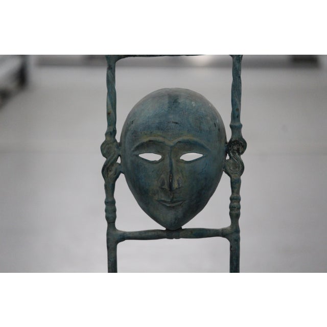 Figurative Mask Candleholder, 1970s For Sale - Image 13 of 18