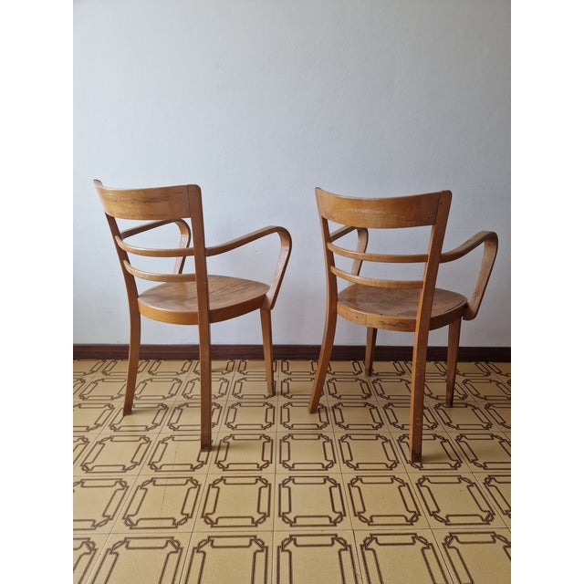 Vintage Armchairs from ARC Vimercate, Milan, 1950s, Set of 2 For Sale - Image 10 of 17