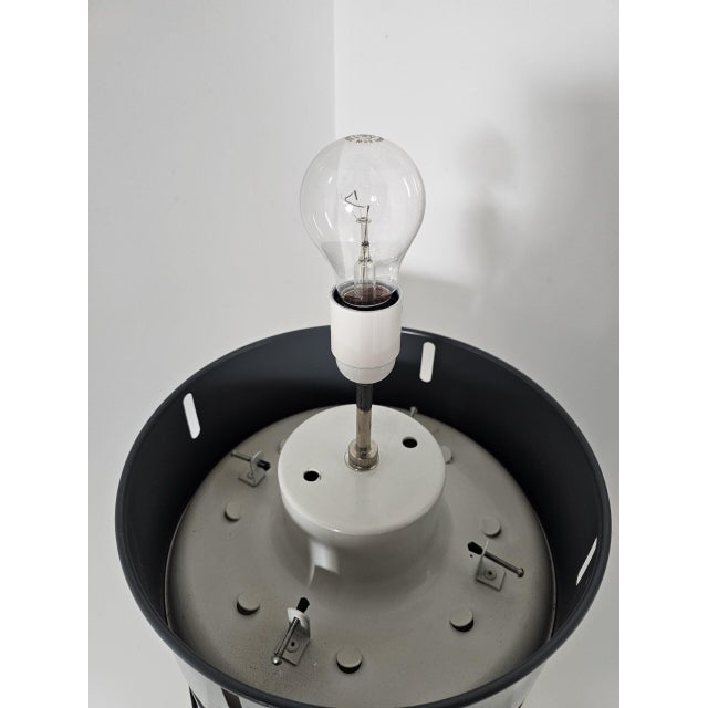 1970s Mezzo Oracolo Lamp in Blue-Grey Finish by Gae Aulenti for Artemide For Sale - Image 5 of 6