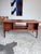 Brown Vintage Danish Teak 6-Drawer Desk With Bookcase For Sale - Image 8 of 8