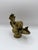 1950s Vintage Himalayan Brass Sukunda-Style Ritual Oil Lamp With Bird Motif For Sale - Image 5 of 7