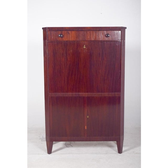 Portuguese Abattant Desk, 1890s For Sale - Image 4 of 15