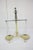 Brass Mid 19th Century English Poished Brass Bankers Scale For Sale - Image 8 of 11