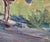 Sky Blue Marjorie Reed –Franciscan Rider Approaching Mission San Diego De Alcalá at Dusk-Oil Painting For Sale - Image 8 of 13