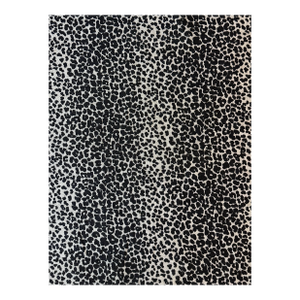 Schumacher Leopard Linen Print Ebony Fabric 174841 Chroma Collection 5 Yards
