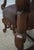 Century Leather & Wood High Back Armchair For Sale - Image 16 of 18