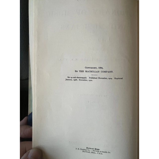 Early 20th Century 1910 Grove's Dictionary of Music and Musicians 5 Vol Set Leather Macmillan Antiq For Sale - Image 5 of 5