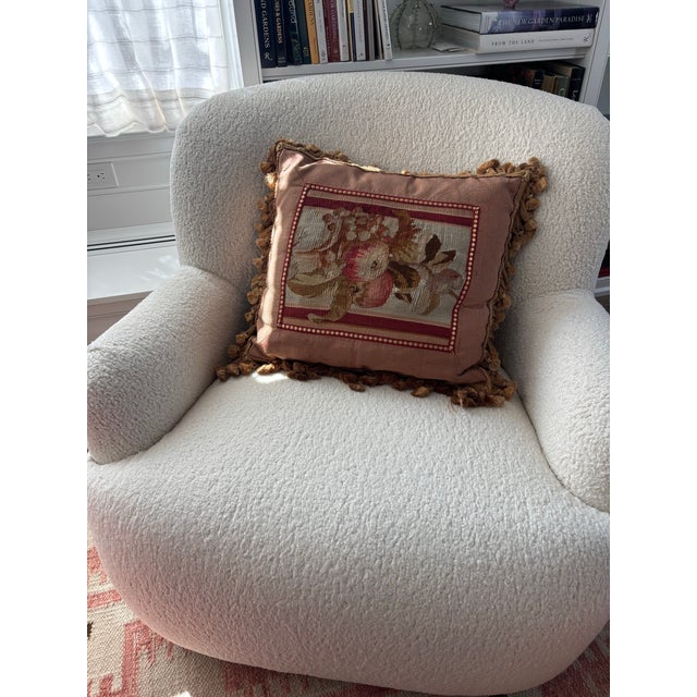 Tapestry Pillow For Sale - Image 4 of 7