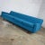 Mid 20th Century Vintage Mid-Century Modern Turquoise Lawson 4 Cushion Sofa Attributed to Milo Baughman for James Inc. For Sale - Image 5 of 13