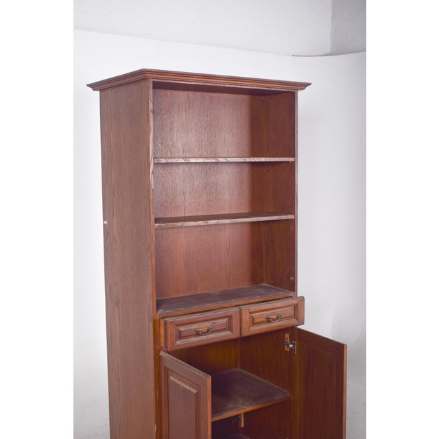 Portuguese Shelving Unit in Wood, 1950s For Sale - Image 6 of 9