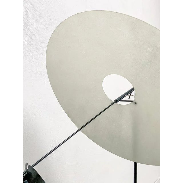 Metal German Satel.Light Floor Lamp attributed to Ingo Maurer, 2005 For Sale - Image 7 of 11