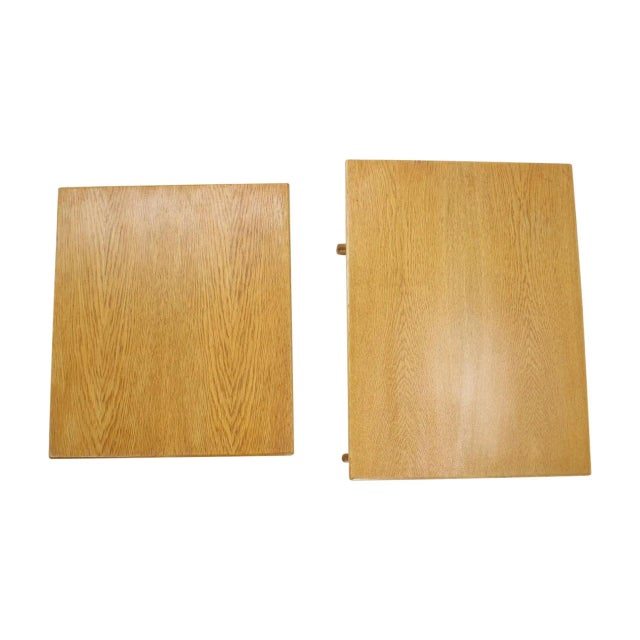 Oak Nesting Tables, Denmark, 1960s, Set of 2 For Sale - Image 13 of 13