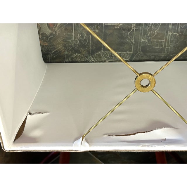 Chapman Contemporary Bronze Slab Lamps. Pair. For Sale - Image 13 of 16